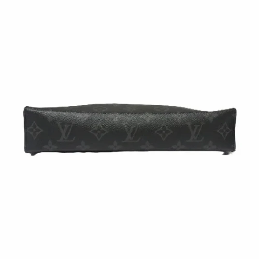 Louis Vuitton Vintage Pre-owned Fabric clutches Black Heren