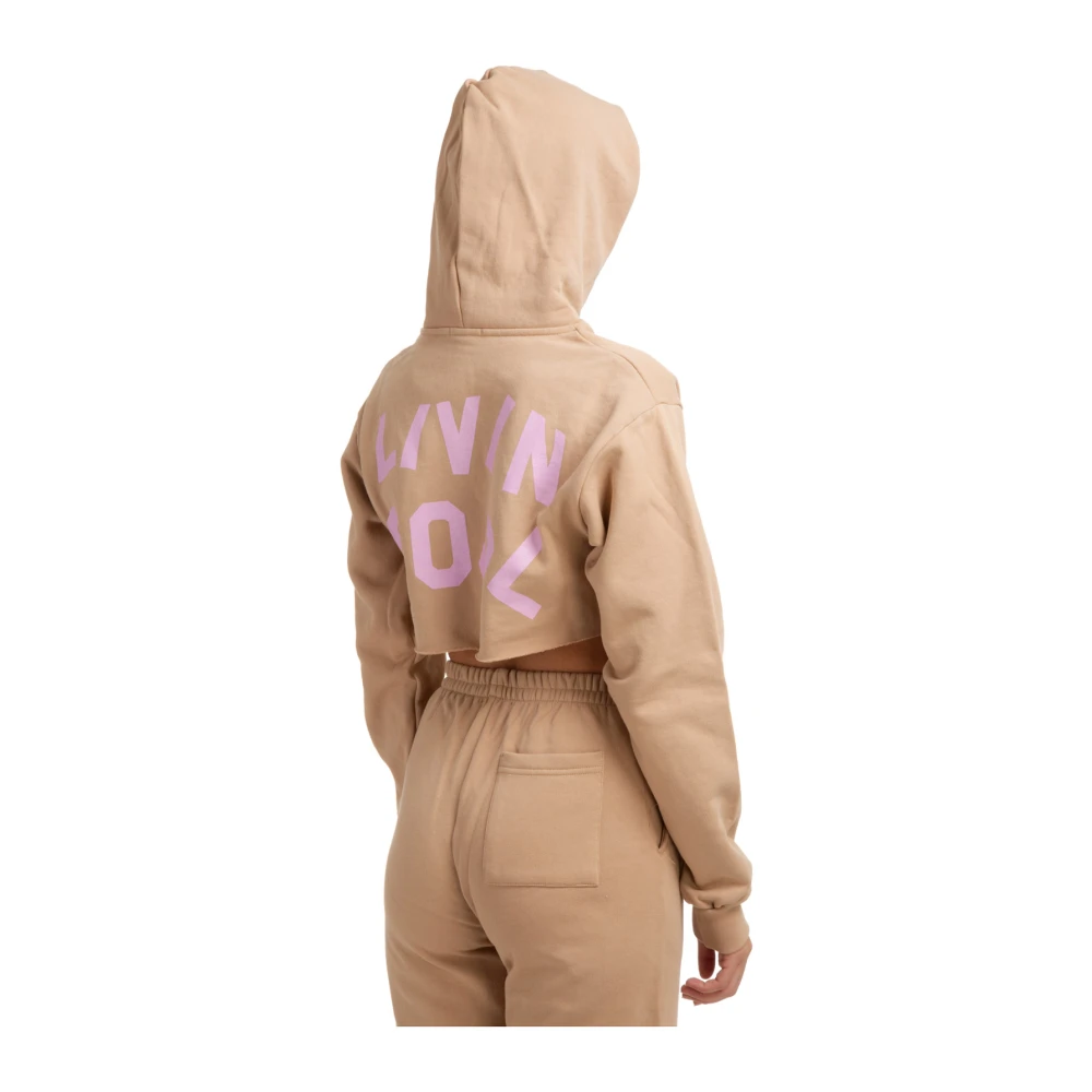 Livincool Hoodie Beige Dames