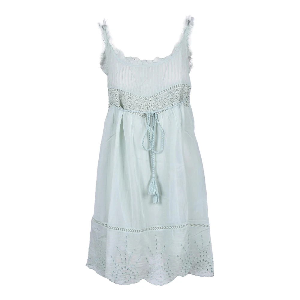 Semicouture Damesjurk van Viscosestof Green Dames