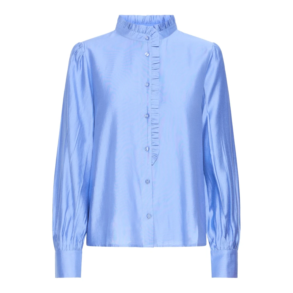Ichi - Ihkarlani Sh Bluser - Blouses & Shirts - Damen - Blau - L - Bild 3