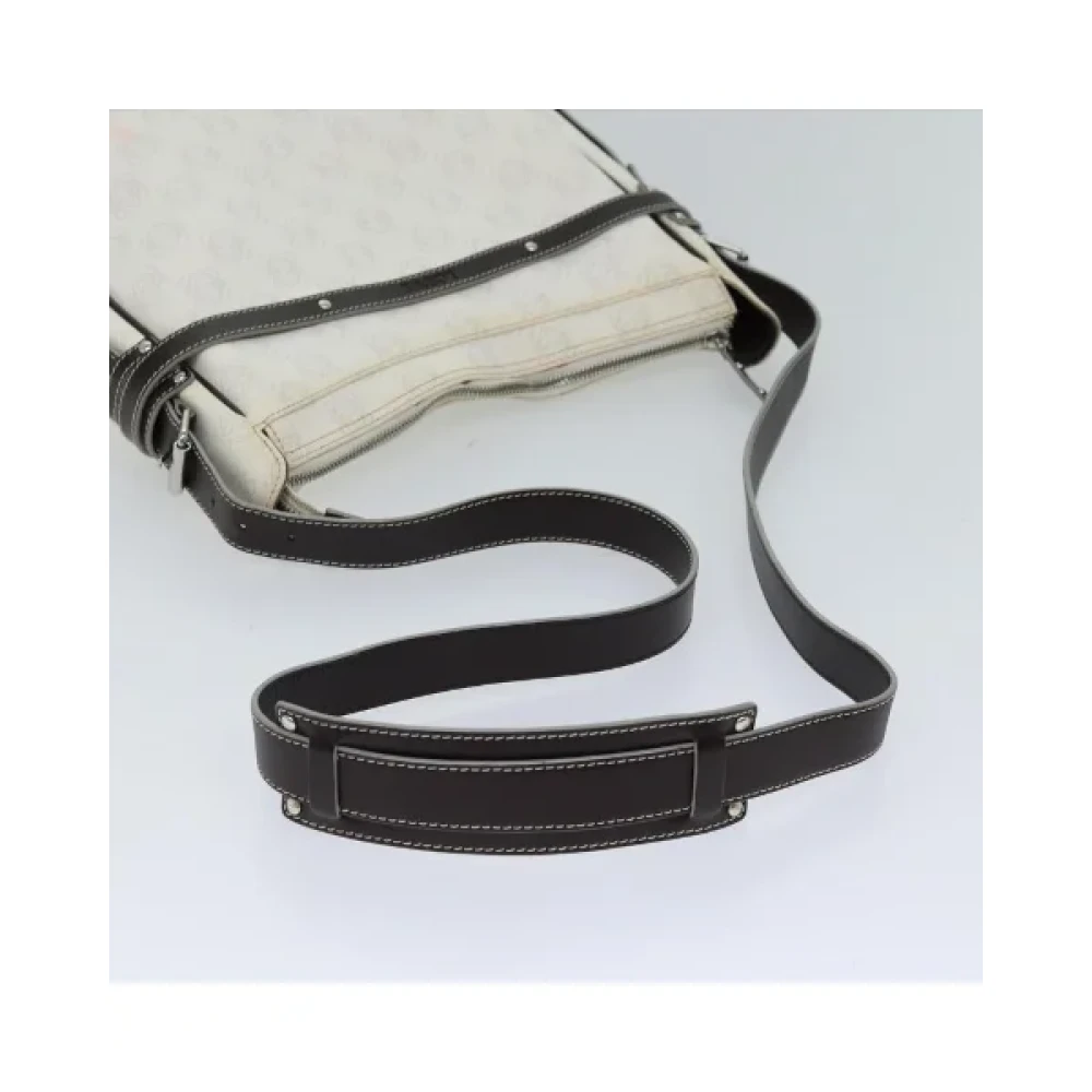 Loewe Pre-owned Fabric shoulder-bags White Dames