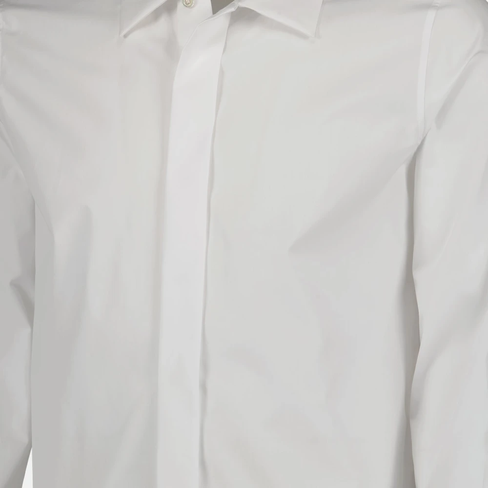 alexander mcqueen Klassiek Overhemd White Heren