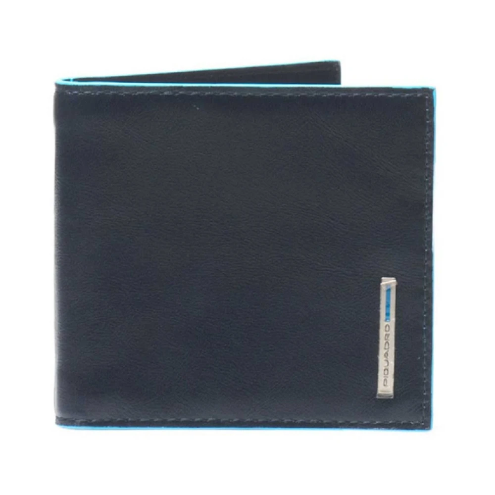 Piquadro Men's Blue Wallets & Cardholders, One Size, Wallet With Money Clip