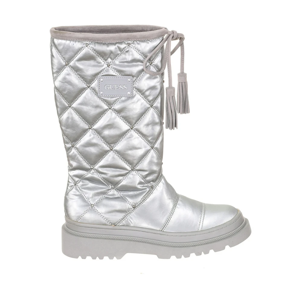 Guess Gray Ankle Boots - Female - Winter Boots - 2 Uk - Shoes