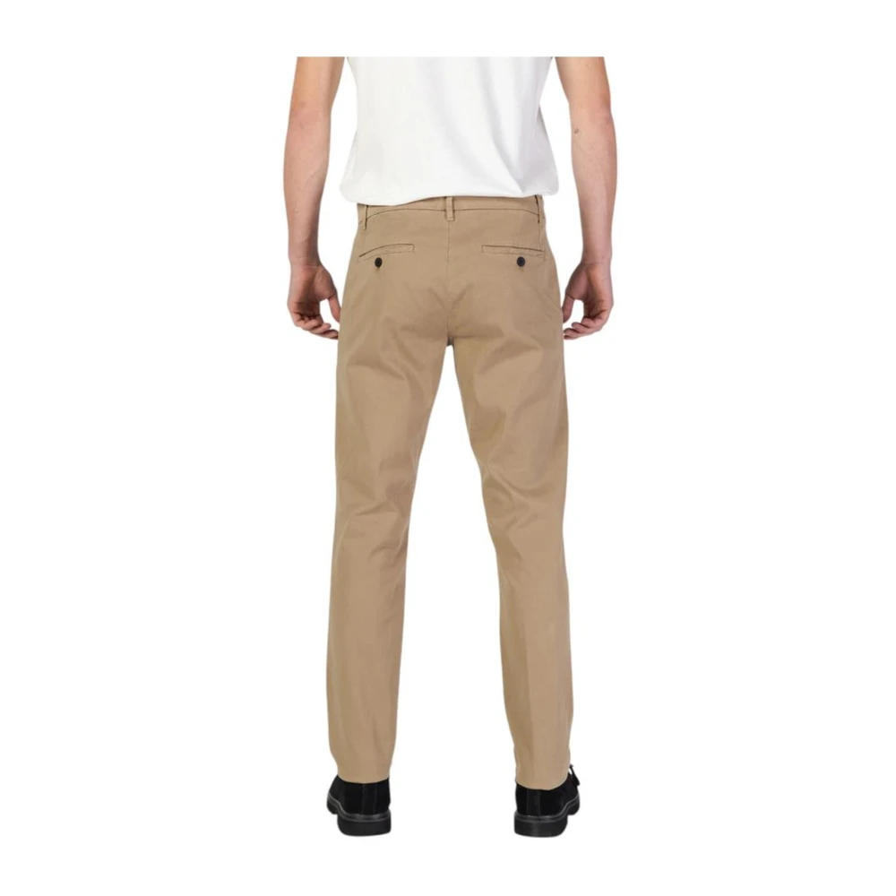 Antony Morato Skinny katoenen broek met elastaanmix Beige Heren