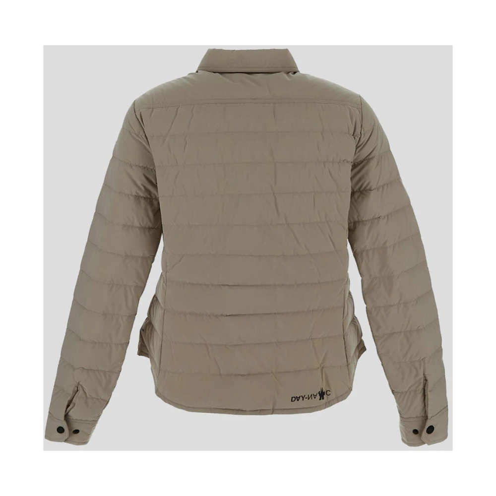 Moncler Nylonjas in Rozes-stijl Beige Dames