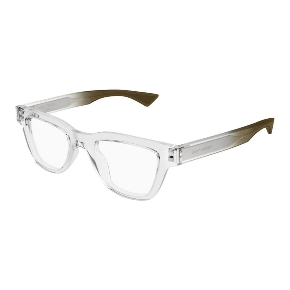 Saint Laurent Men's Gray Sl 789 Jacques Opt 003