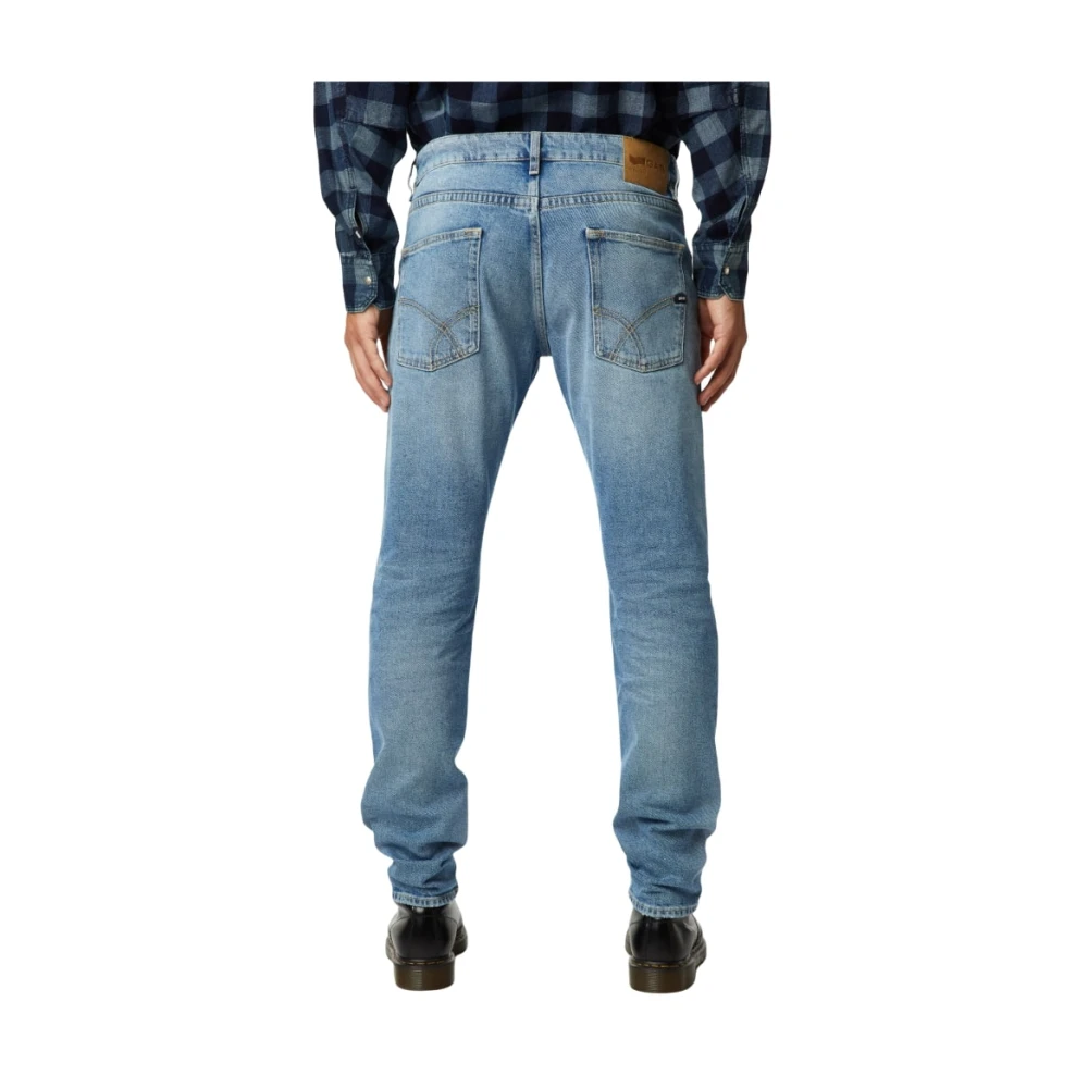 GAS Slim-fit Denim Jeans Blue Heren