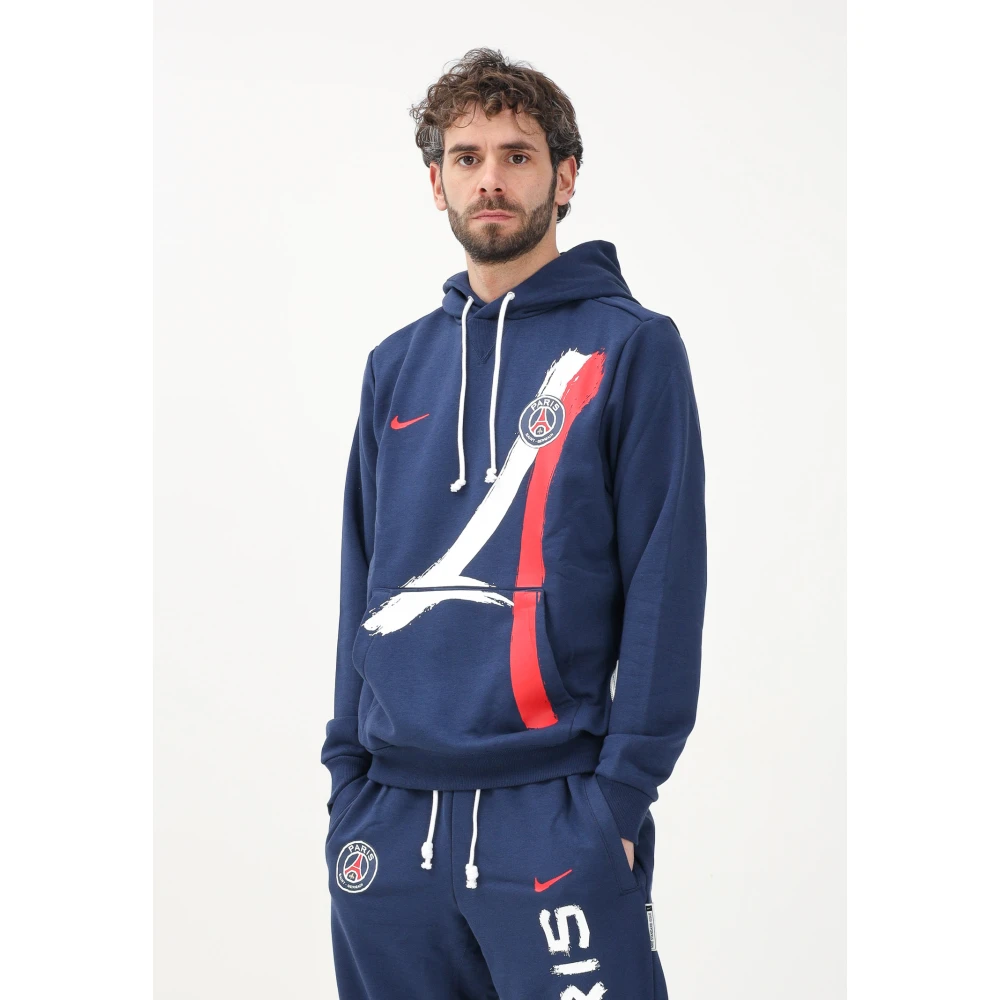 Nike Blauwe Paris Saint-Germain hoodie Blue Heren
