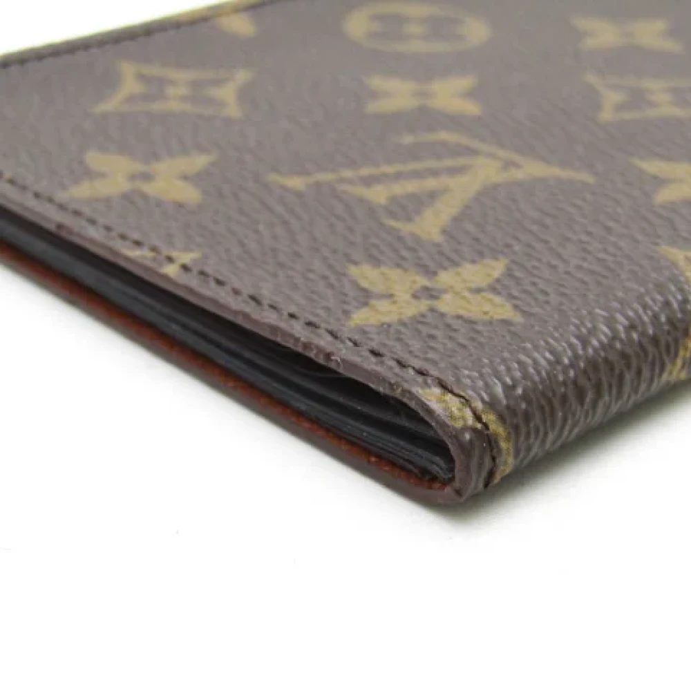Louis Vuitton Vintage Pre-owned Fabric key-holders Brown Dames