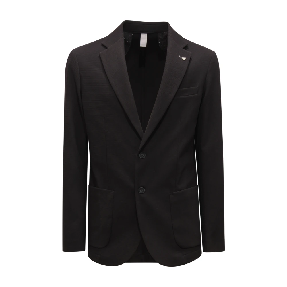 Imperial Men's Black Textu Jacket