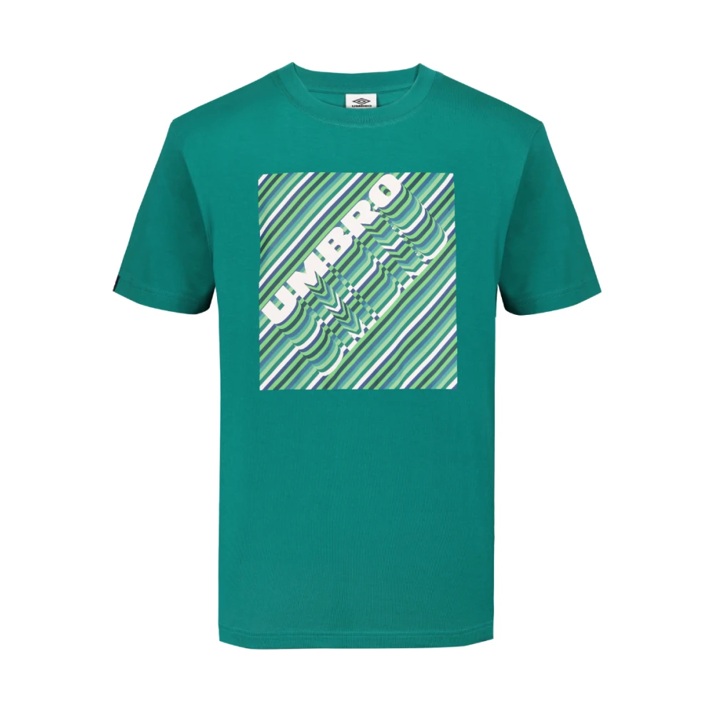 Umbro Stijlvolle Gradient Box Tee Green Heren