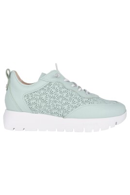 gron-laeder-dame-sneaker