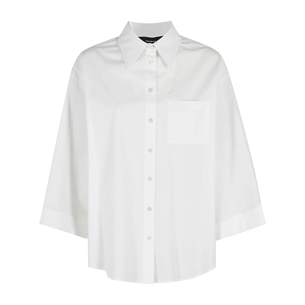 Federica Tosi Modieuze Blouse voor Vrouwen White Dames