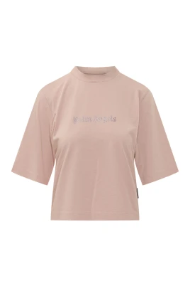 Rhinestone Boxy Tee
