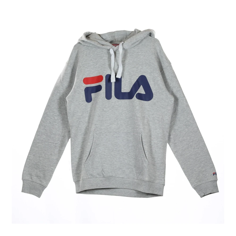 Fila Men's Gray Classic Logo Hoodie Light - Hoodies - Xl - Sweatshirts & Hoodies