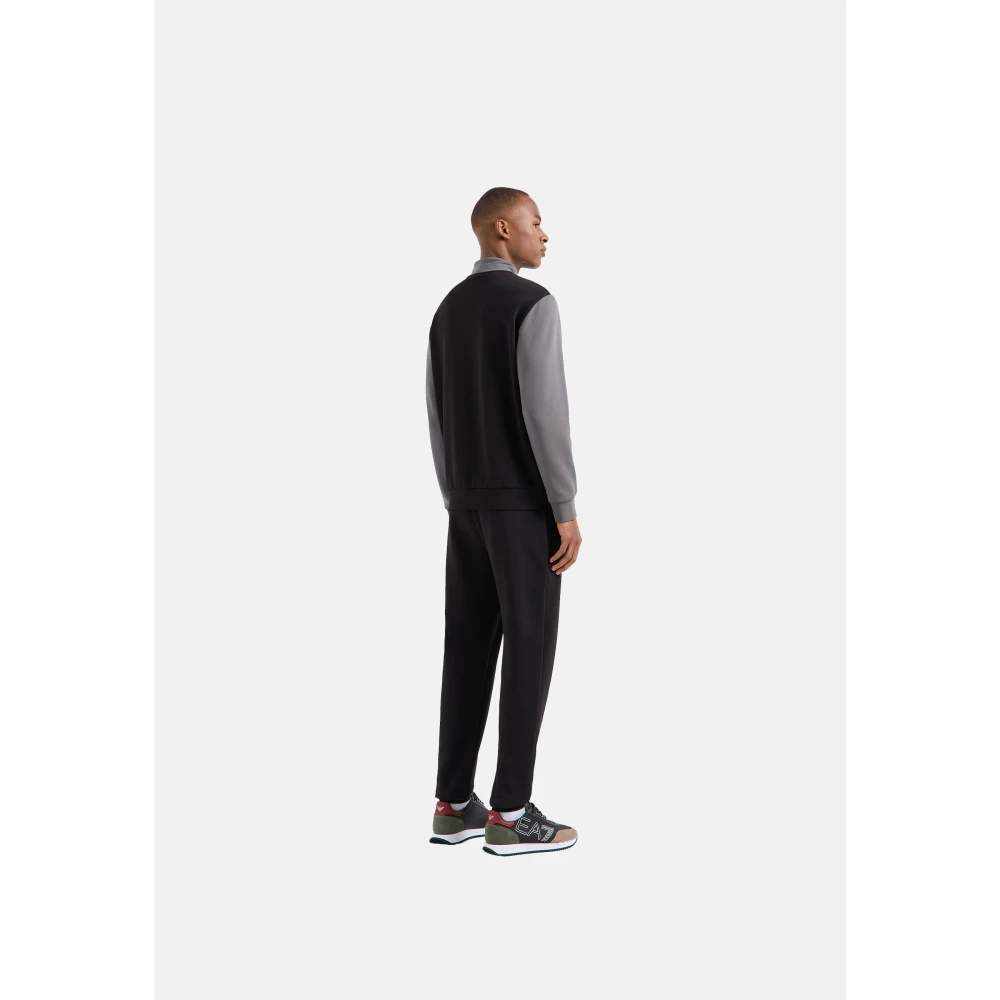 Emporio Armani EA7 Sportief Trainingspak voor Mannen Black Heren