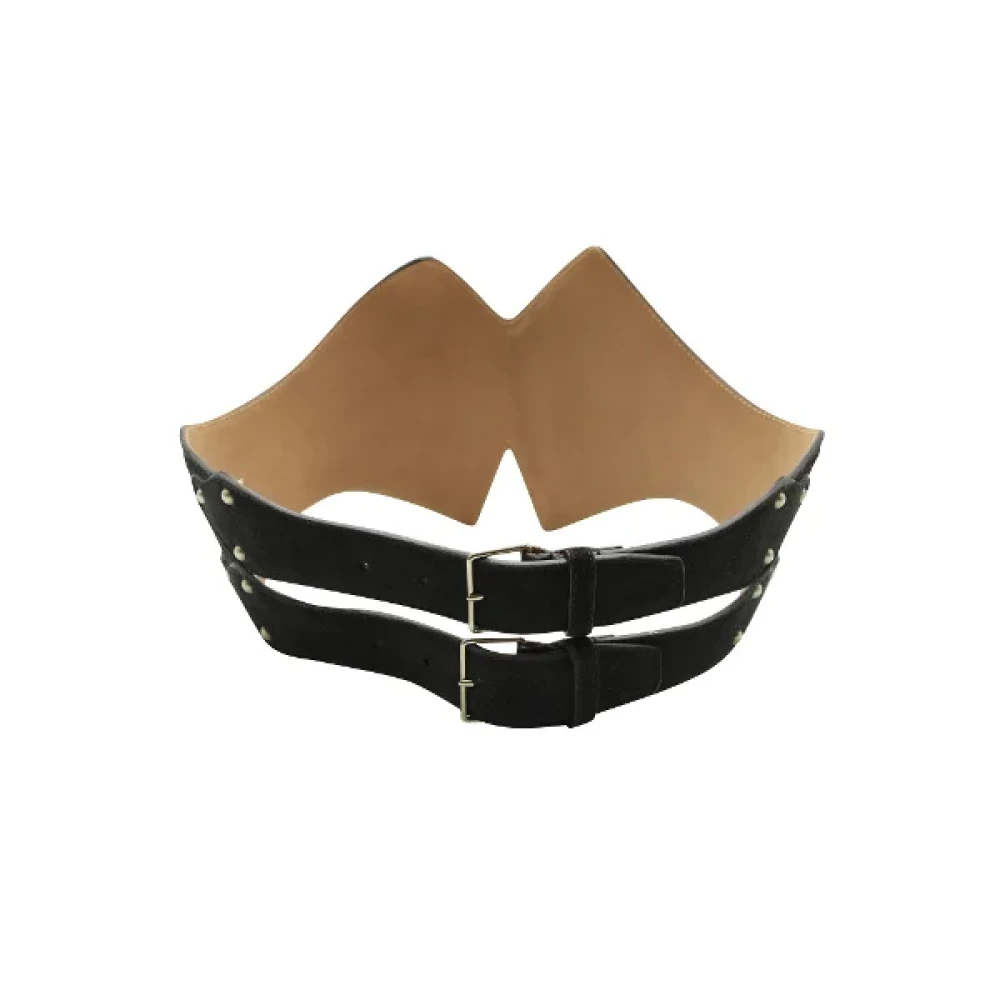 Alaïa Pre-owned Leather belts Black Dames
