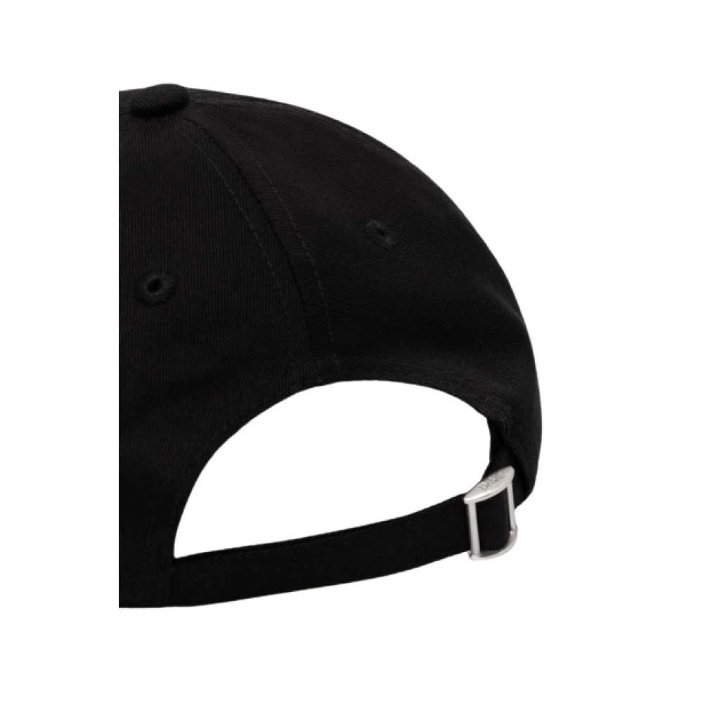 Drole de Monsieur Geborduurde Slogan Katoenen Baseballpet Black Heren