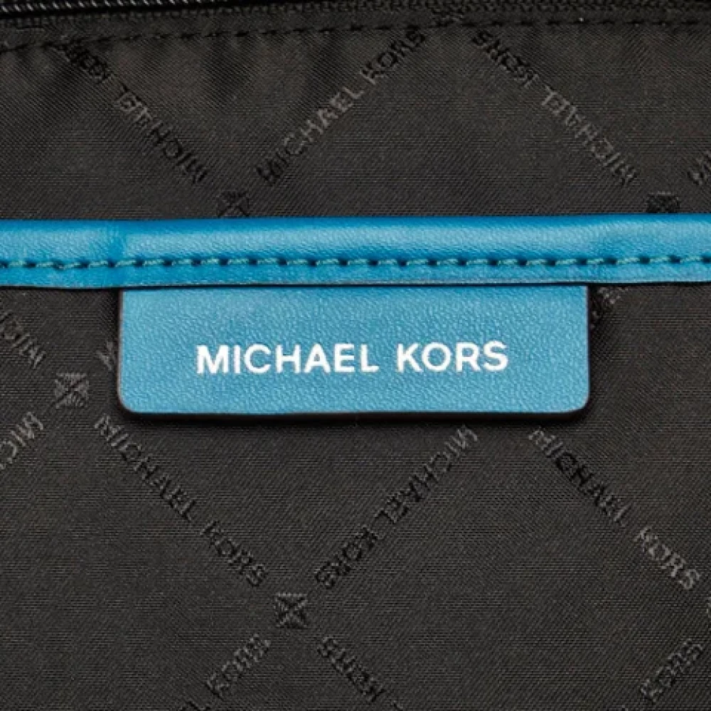 Michael Kors Pre-owned Fabric backpacks Blue Dames