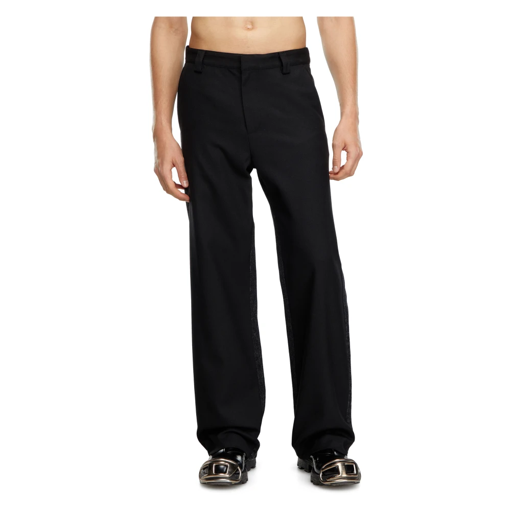 Diesel Stijlvolle Denim Jeans Collectie Black Heren
