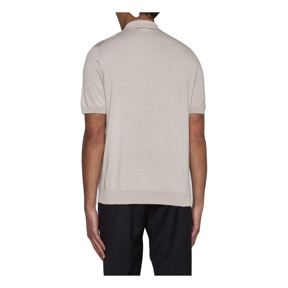 D4.0 Beige T-shirts en Polos Beige Heren