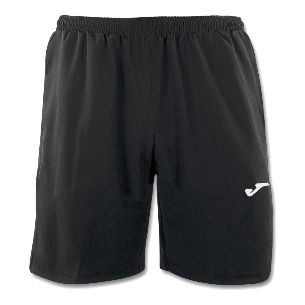 Joma Svarta sportshorts med justerbar midja Black, Herr