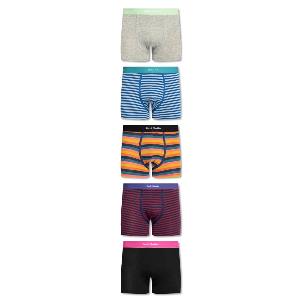 Paul Smith Vijfpack boxershorts Multicolor Heren