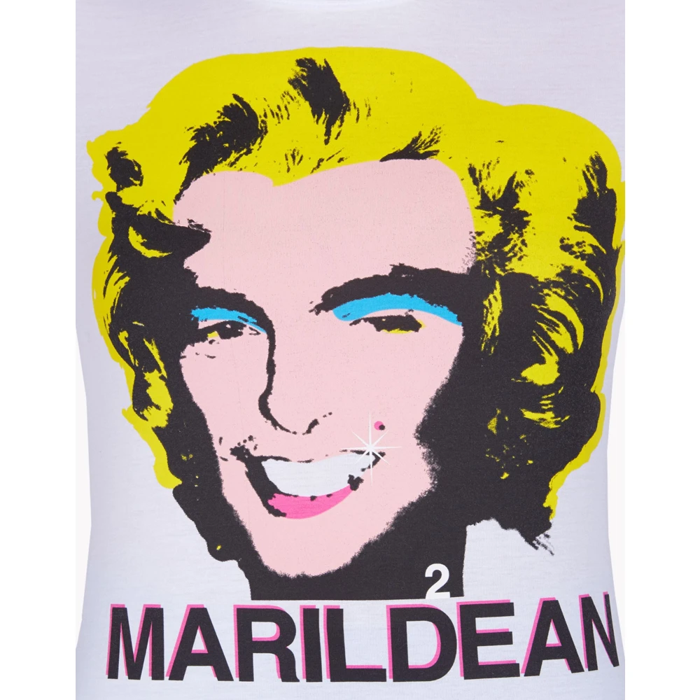 Dsquared2 Katoenen T-shirt White Dames
