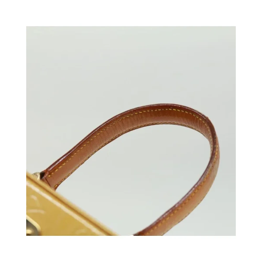 Louis Vuitton Vintage Pre-owned Leather home-office Beige Dames