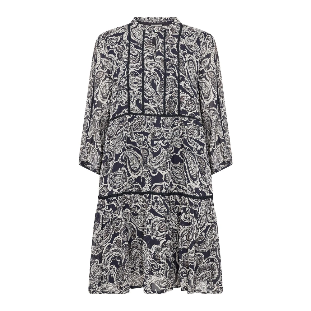 Part Two Women's Multicolor Midnight Paisley Print Dress - Short Dresses - Xs - Dresses