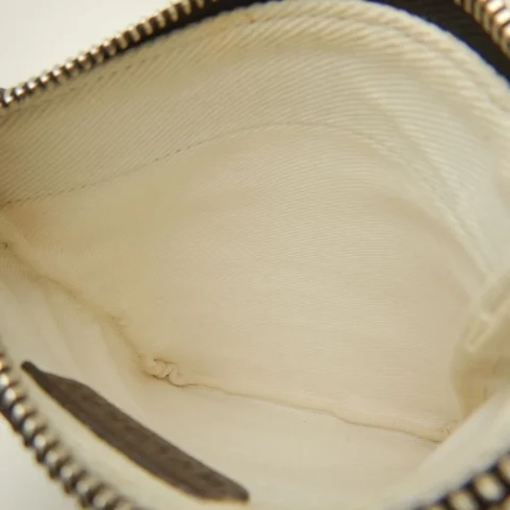 Bvlgari Vintage Pre-owned Canvas shoulder-bags Beige Dames