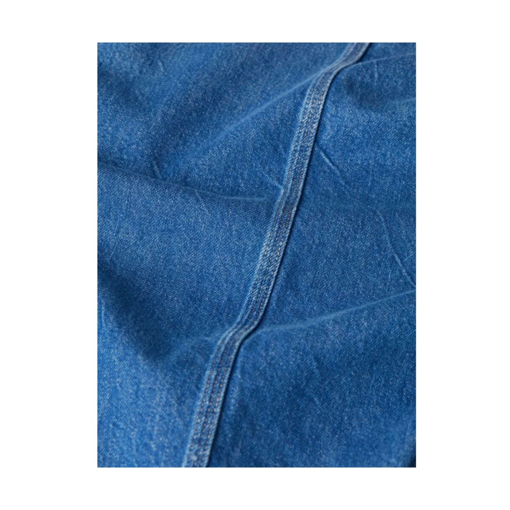 closed Blauwe Denim Overhemd met Klassieke Kraag Blue Dames