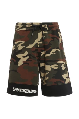 Stiliga camo-shorts i multi