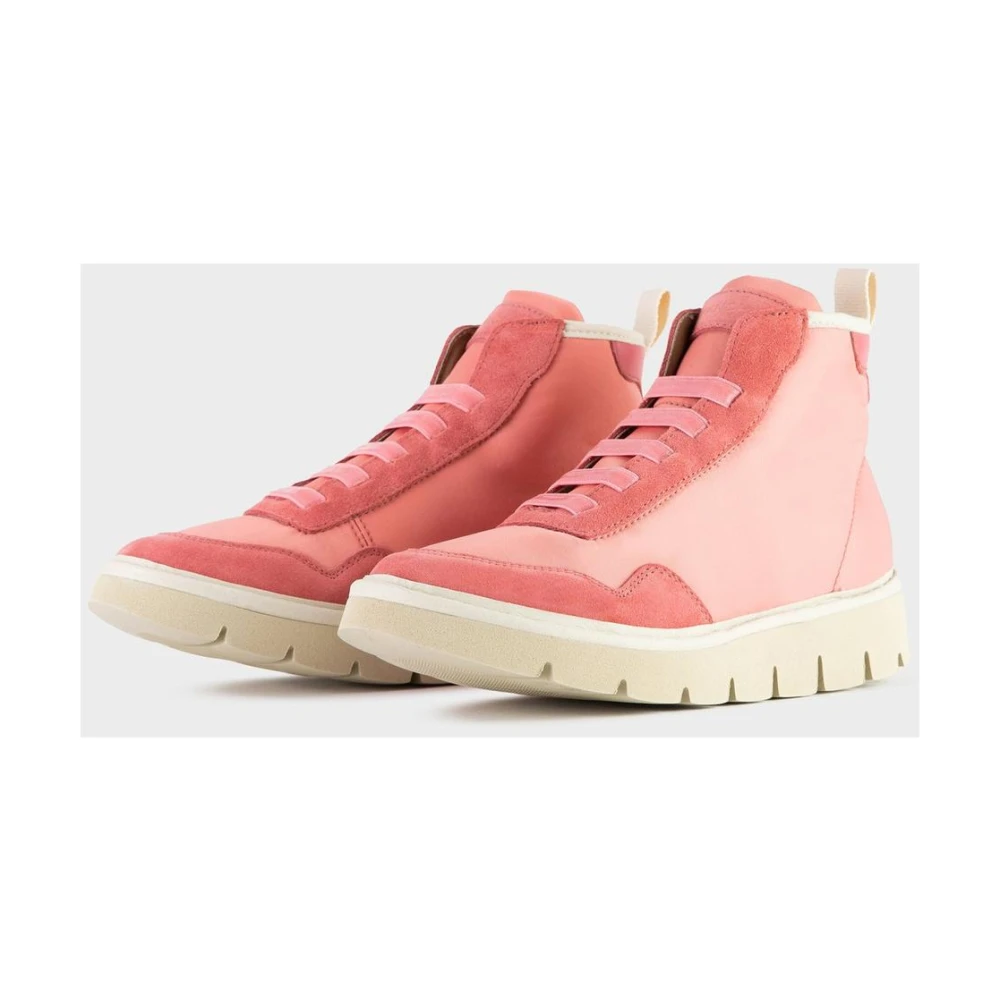 Panchic Lace-up Boots Pink Dames