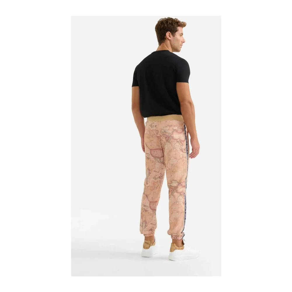 Alviero Martini 1a Classe Geo Classic Joggingbroek Beige Heren