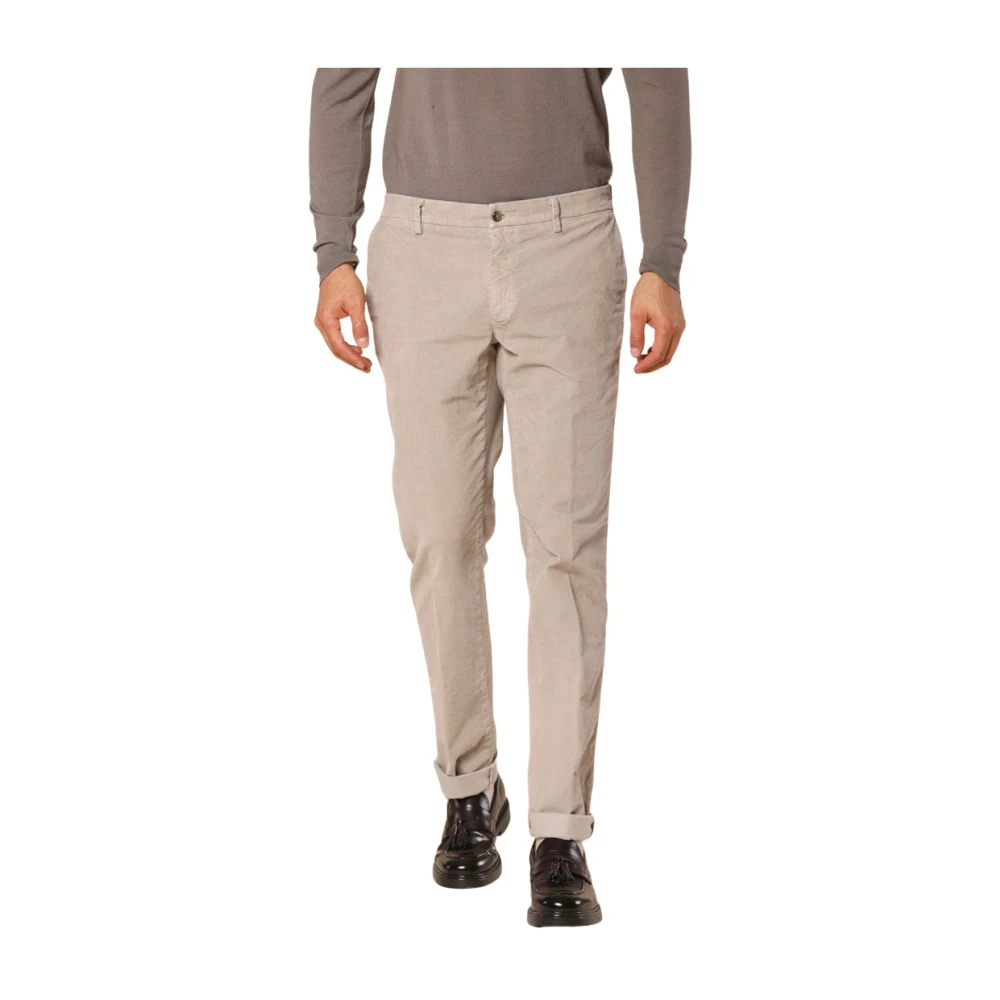 Mason's Fluwelen chino broek voor mannen Gray Heren