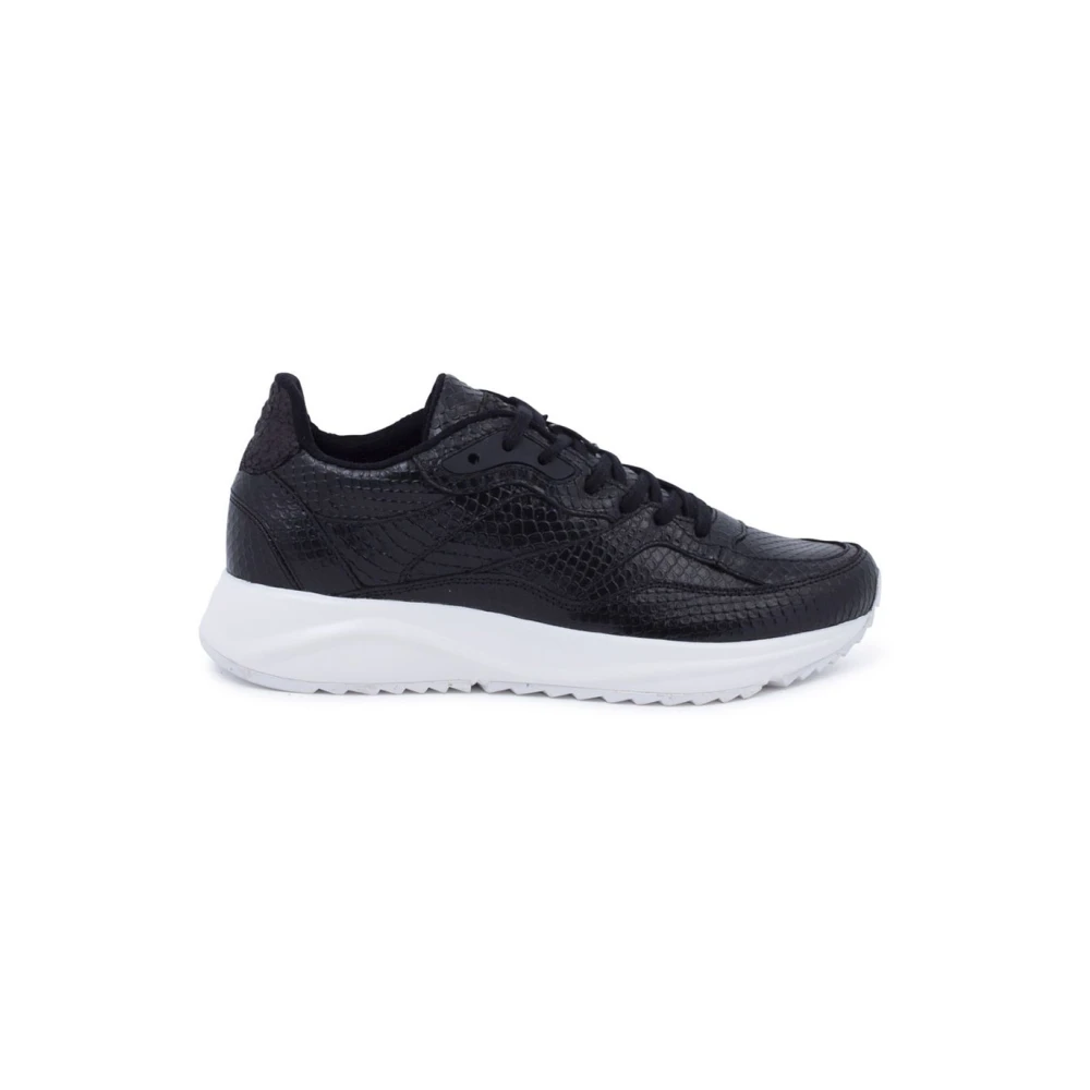 Woden Sophie Lage Sneakers Wl841-020 Dames Schoenen Zwart