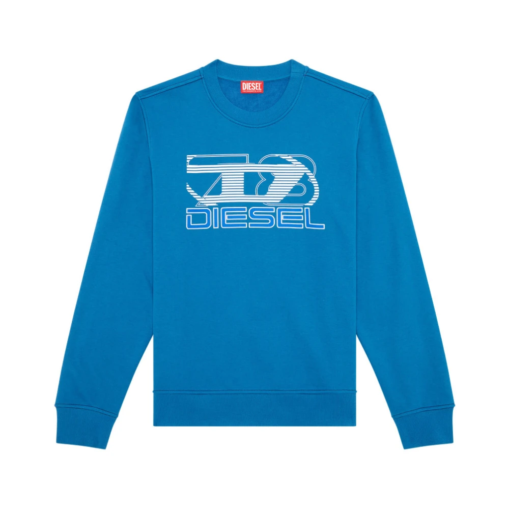 Diesel Sweatshirts Blue Heren