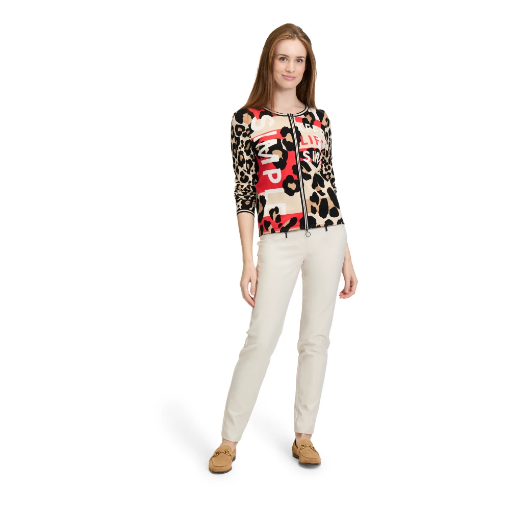 Betty Barclay Cardigan met dierenprint Multicolor Dames