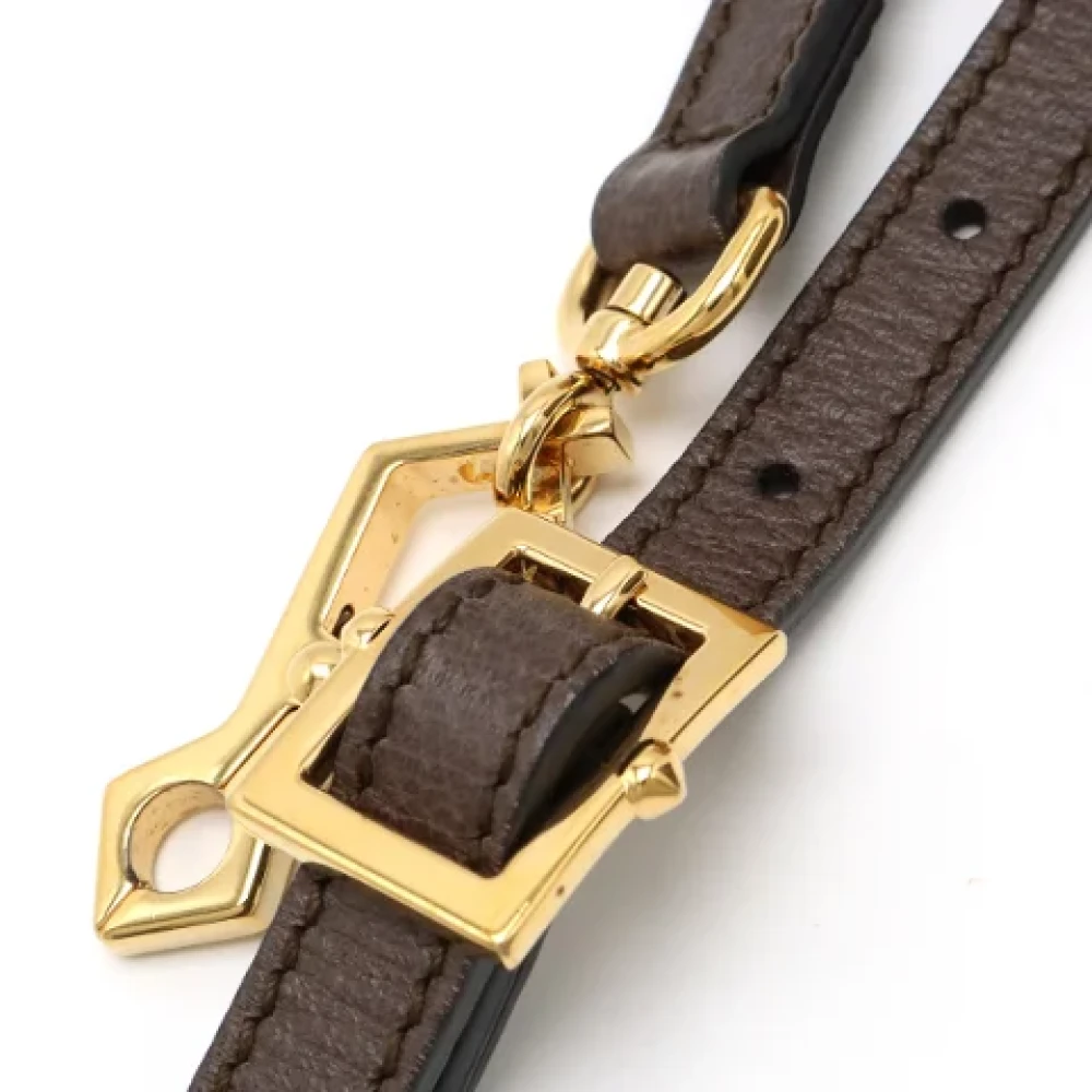 Gucci Vintage Pre-owned Canvas gucci-bags Beige Dames