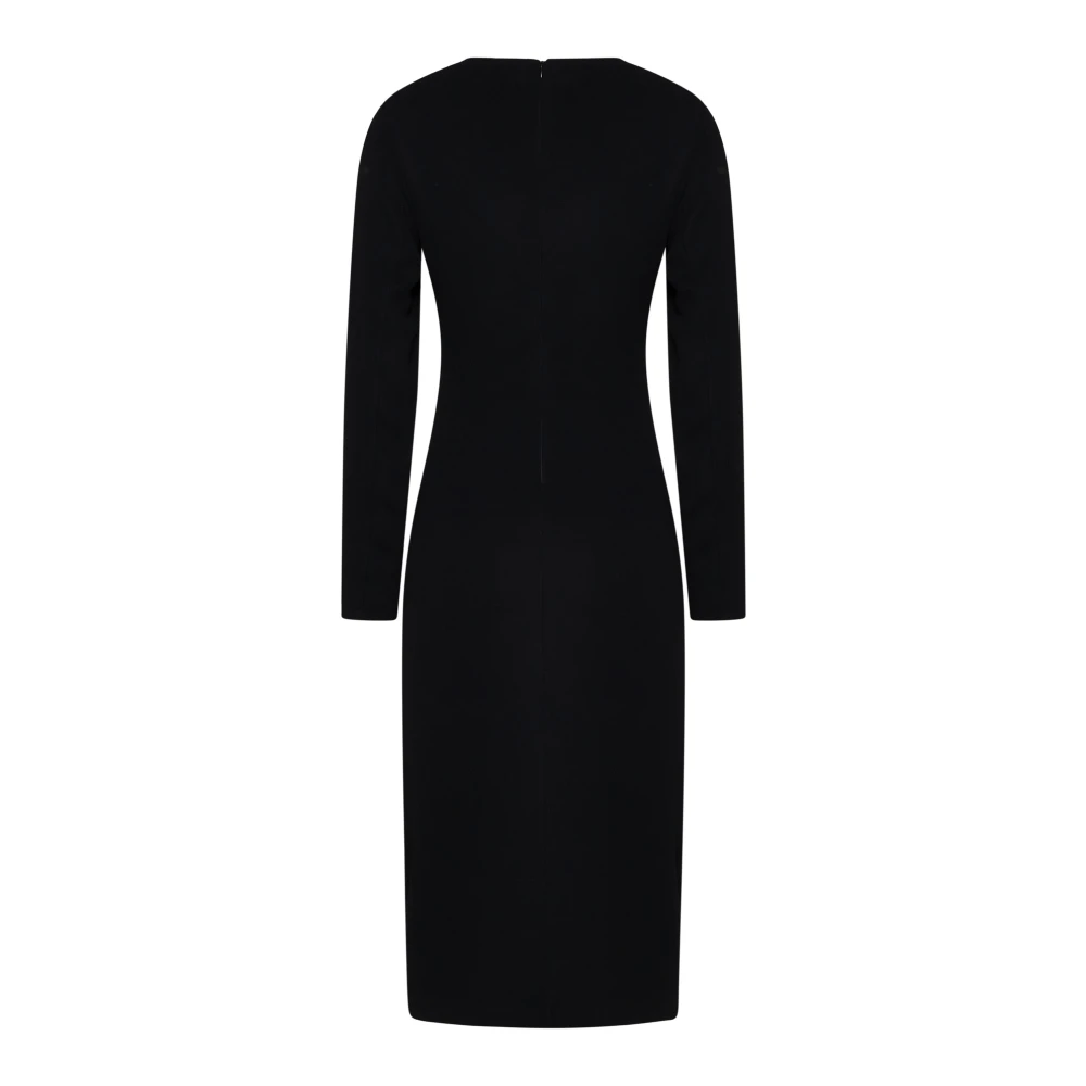 Kaos Zwarte Jurken Collectie in Wit Blauw Black Dames