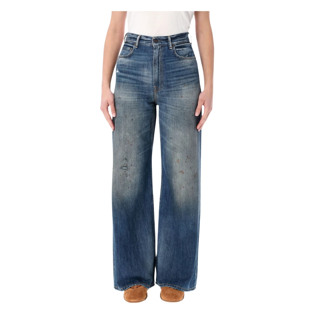 Acne Studios Women's Blue Trafalgar Jeans