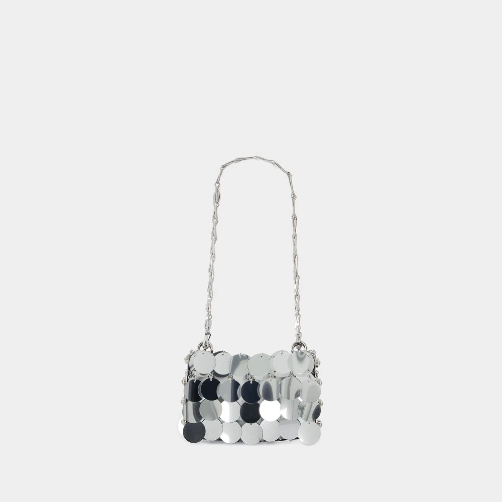 Paco Rabanne Metalen Zilveren Ketting Portemonnee Gray Dames