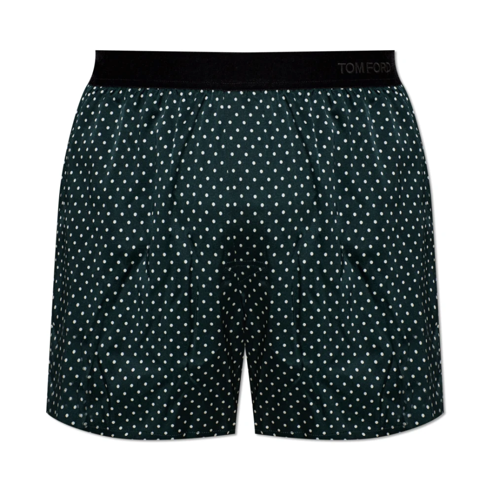 Tom Ford Mannelijk Groente Ondergoed Heren, Groen, S, Zijden Boxershorts