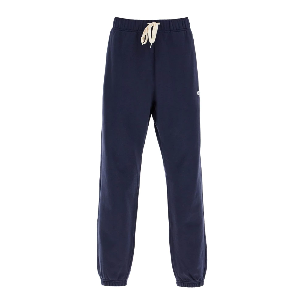 Autry Vintage Gewassen Fleece Joggers Blue Heren