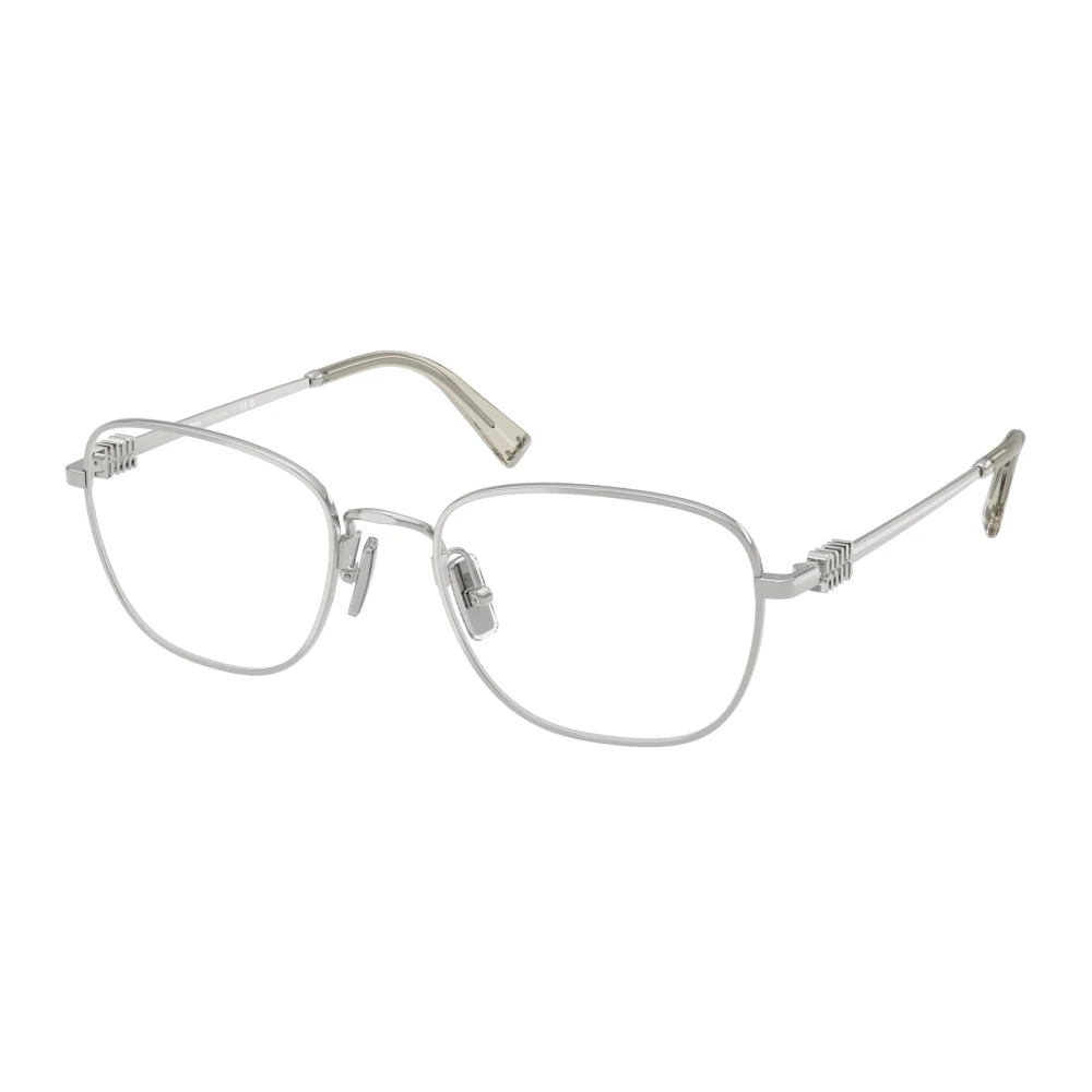 Miu Miu Women's Gray Stylish Eyeglasses In Black Color - Glasses - 51 Mm - Accessories