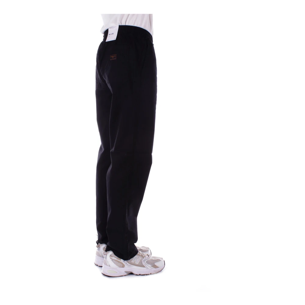 Only & Sons Zwarte Broek met Trekkoord Taille Black Heren