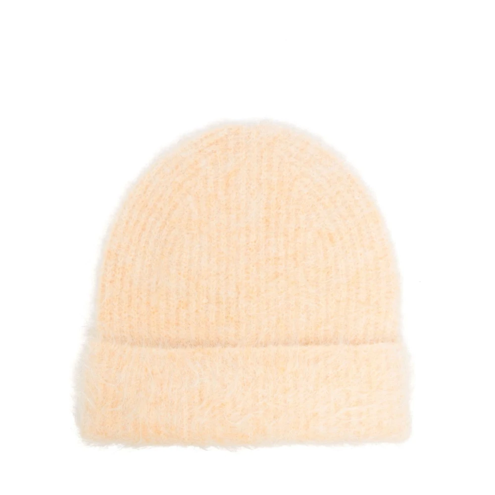 Séfr Blek Gul Fuzzy Beanie Yellow, Herr