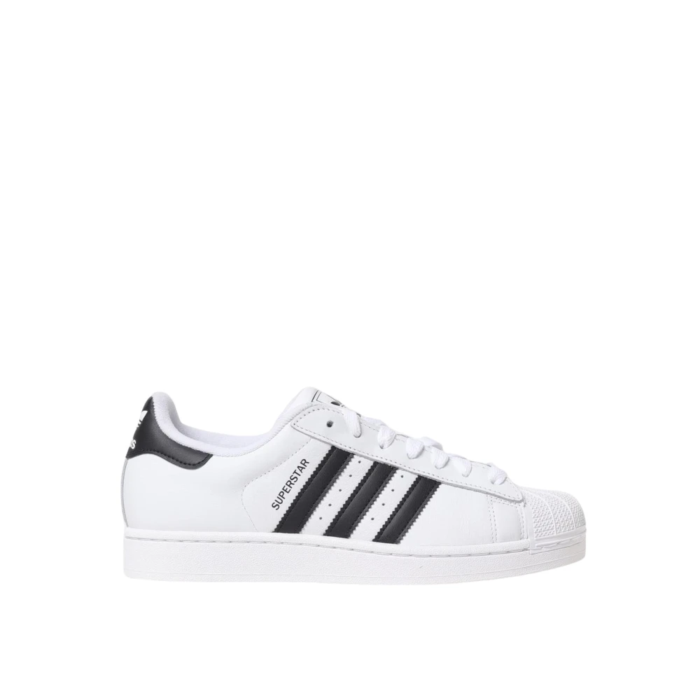 Adidas Originals Uomo Bianco - Superstar Ii - Sneakers Bianche E Nere - Immagine 6